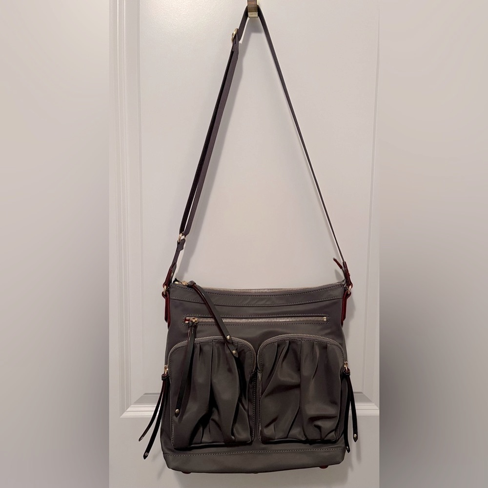 MZ Wallace Mia Bedford Crossbody Bag Magnet